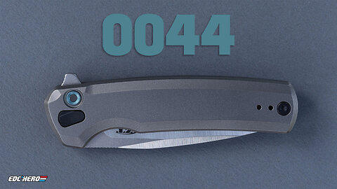 Zero Tolerance Knives 0044 Titanium button lock flipper knife