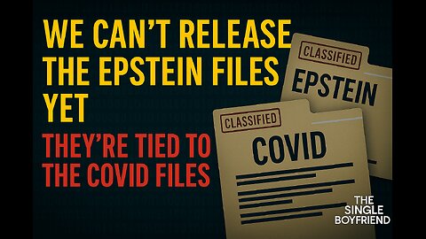 🧩 “We Can’t Release the Epstein Files Yet — They’re Tied to the COVID Files💉.”
