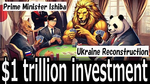 Prime Minister Ishiba's $1 Trillion Investment! the 'Cash Cow' for Ukraine's Reconstruction?