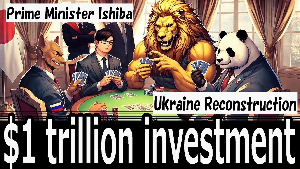 Prime Minister Ishiba's $1 Trillion Investment! the 'Cash Cow' for Ukraine's Reconstruction?