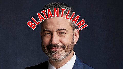 Jimmy Kimmel's "apology" what a joke!