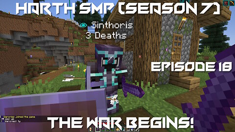 The War Begins! - Minecraft Harth SMP #18 (Season 7)