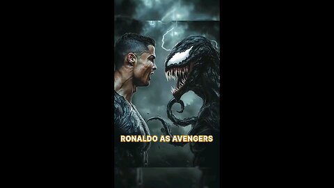 ronaldo as avengers #viral #tranding