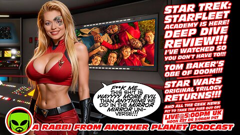 LIVE@5: Star Trek: Starfleet Academy is HERE!!! Tom Baker's OBE of DOOM!!! Star Wars Original Trilogy!!!