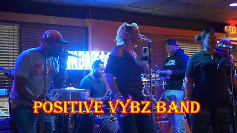Positive Vybz Band performing old school raps and Doechii.