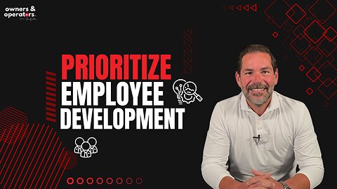 Prioritize Employee Development