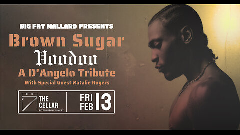 Brown Sugar Voodoo: A D’Angelo Tribute | The Pittsburgh Winery | 2/13/26