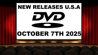 NEW DVD Releases [OCTOBER 7TH 2025 | U.S.A]