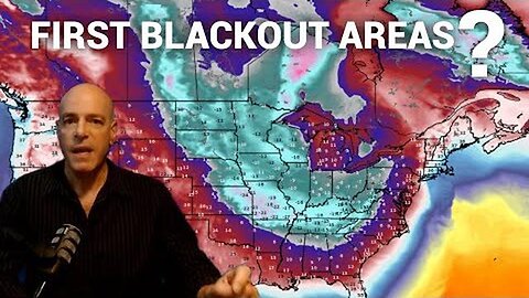 Regions That Will Experience Power Blackouts First (Dangerous Polar Vortex USA January 2025)