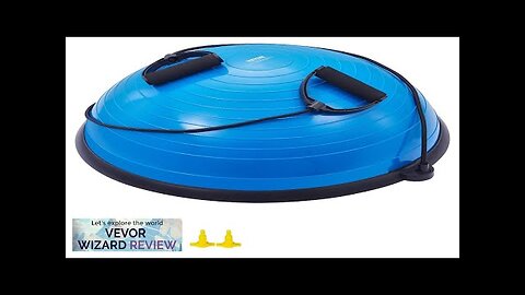 VEVOR Half Exercise Ball Trainer 23 inch Balance Ball Trainer 660lbs Capacity Review