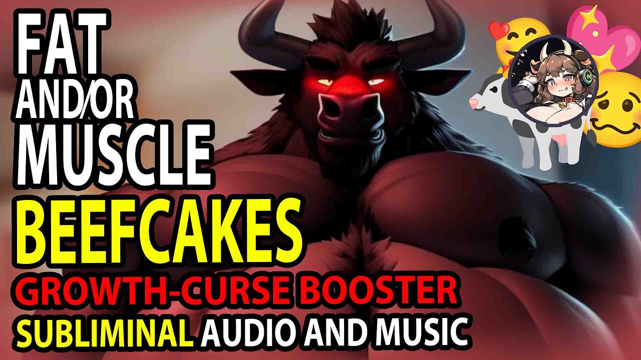 🔥🐻BEEFCAKES🐻🔥 Growth Curse Booster And/Or Desired Masculine Growth Subliminal Audio with Music 💞🎶🐄