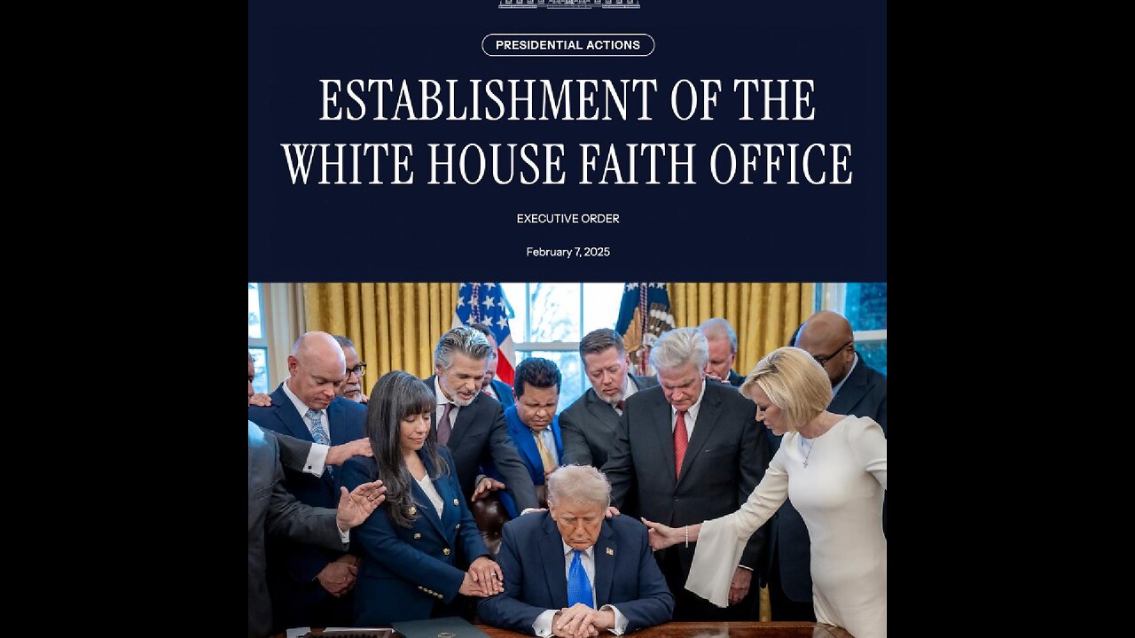 Office of Faith - established by White House