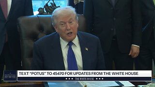 Trump Participates in Signing Ceremony