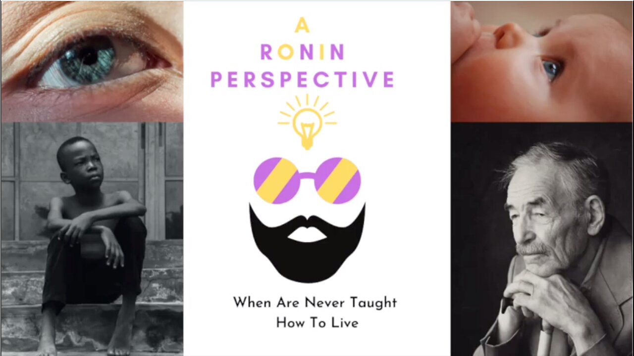 We Are Never Taught How To Live...