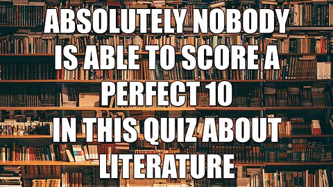 Quiz About Literature