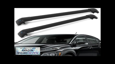 ECCPP Black Roof Rack Cross Bar Luggage Cargo Carrier Rails Fits Review