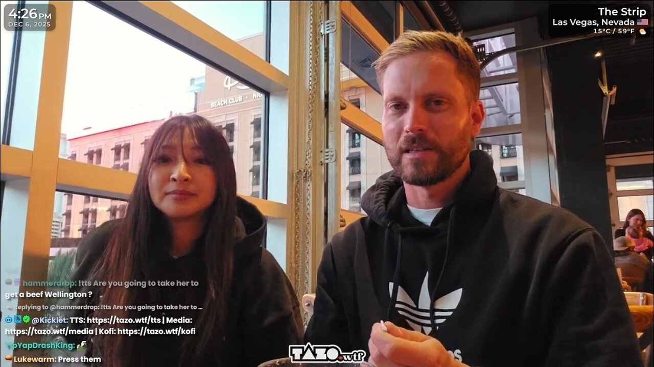 🛑 TAZO (KICK) IRL IN LAS VEGAS WITH SIRATOPIA 12-6-25