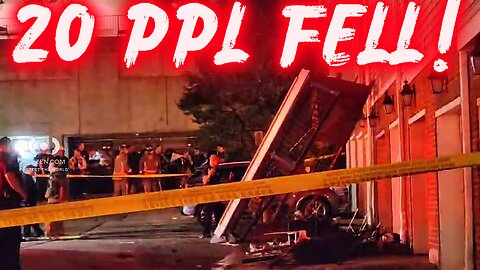 BREAKING: Mass Casualty in Cincinnati — Balcony Collapses, 20 Fell!