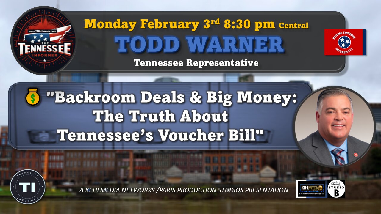 💰 "Backroom Deals & Big Money: The Truth About Tennessee’s Voucher Bill"