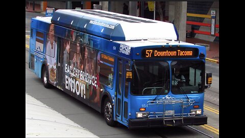Pierce Transit 2000 New Flyer C40LF 154 (Muckleshoot Casino wrap)