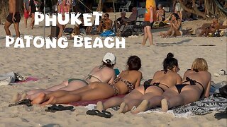 Best Beach in The World | Phuket Patong Beach Hot Day #patongbeach #phuketbeach