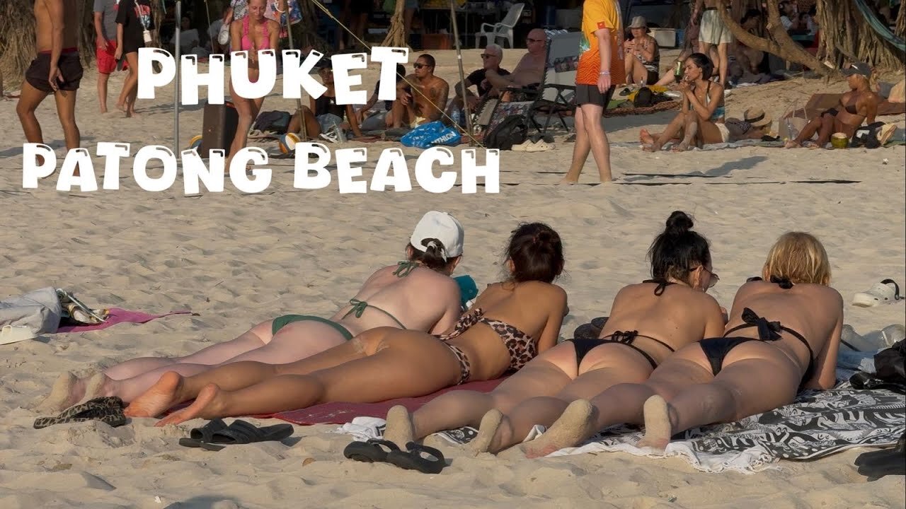 Best Beach in The World | Phuket Patong Beach Hot Day #patongbeach #phuketbeach
