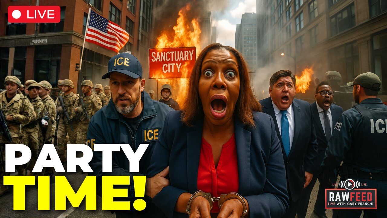 🚨LIVE: Letitia James INDICTED! Chicago War Zone! Shutdown Chaos! Gaza Peace Deal! Porter Melts!