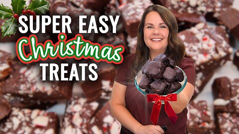 Quick and Easy NO BAKE Christmas Treats | DESSERTS Made in Minutes