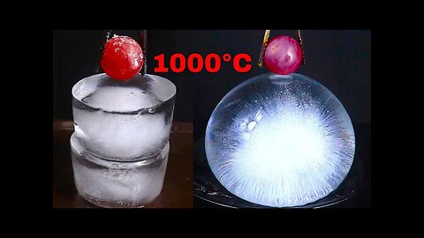 1000°C Metal Ball Meets Ice – ASMR Compilation | Satisfying Experiments & Melting Moments"