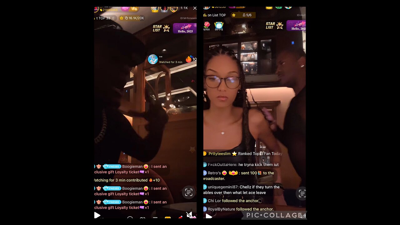 FINNESE & ACE ABOUT TO FIGHT AT A RESTAURANT! BIGO LIVE