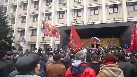 2014-03-03 - ⚠️ Ukraine Crisis 2014: Odessa, anti-Maidan Demo!!