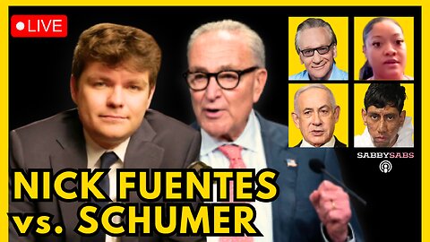 NICK FUENTES vs. SCHUMER, BILL MAHER SCHOOLED, PREGNANT WOMAN REMOVED, ISRAEL MYTH, COCKROACH MAN