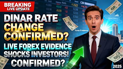🚨 Dinar Rate Change CONFIRMED 😱 Live Forex Evidence Shocks Investors! 💥 💥 Iraqi Dinar News