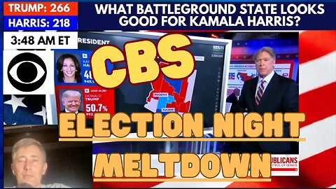 CBS Election Night Meltdown; Gayle King + Co andTheir TDS Rants