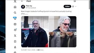 Another picture of Epstein walking the streets of Israel (NOT AI)