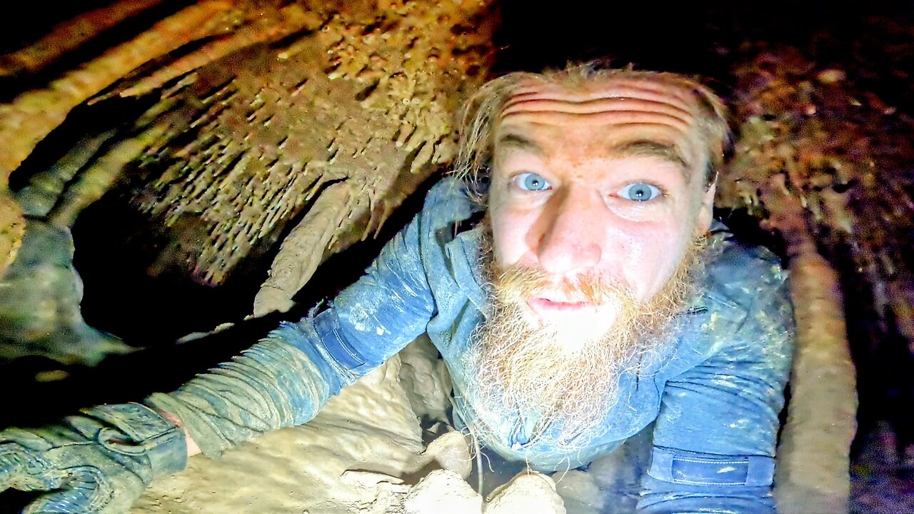 Navigating a Minefield! The prettiest cave crawl! 😬😍