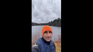 BEAUTIFUL BUT WINDY LAKE WALK