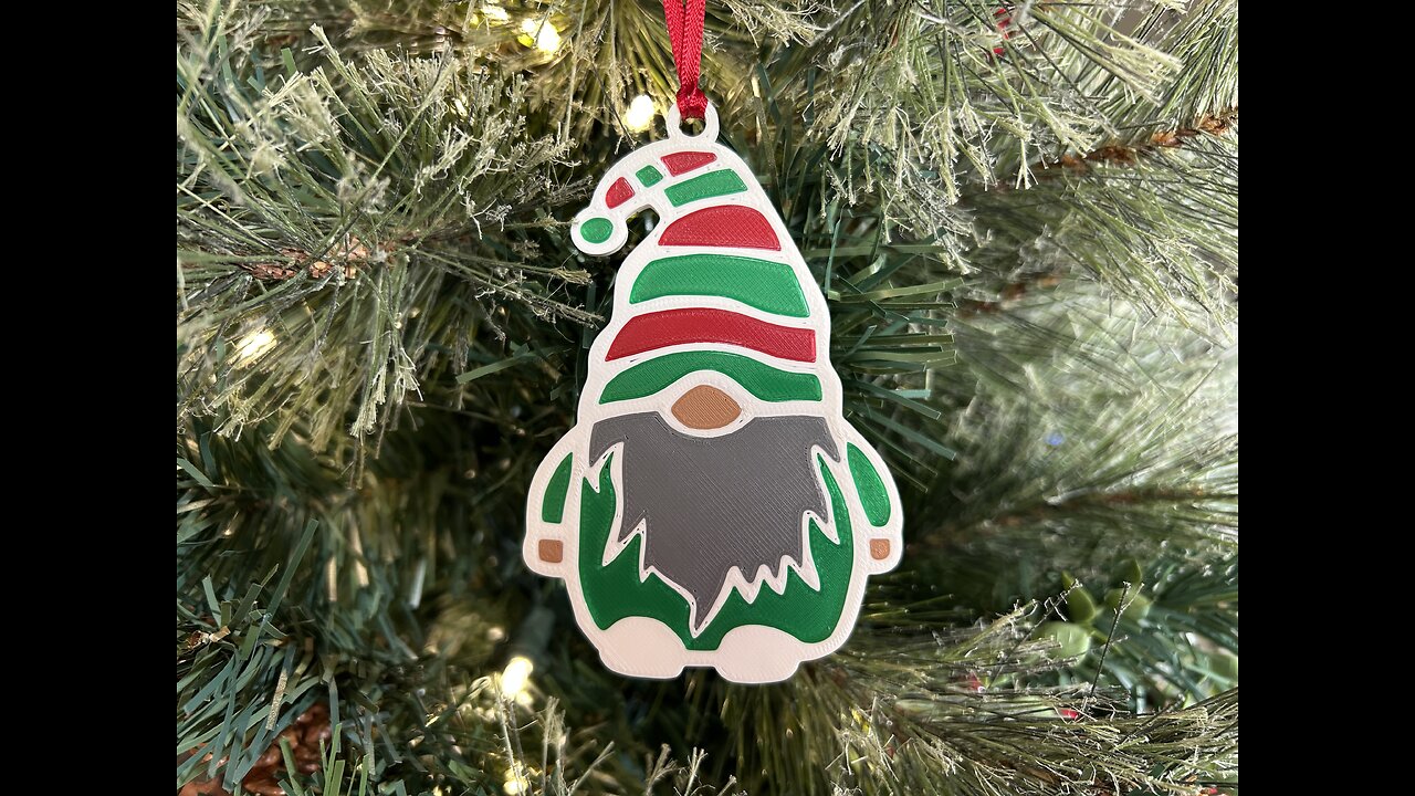 Christmas Gnome Ornament