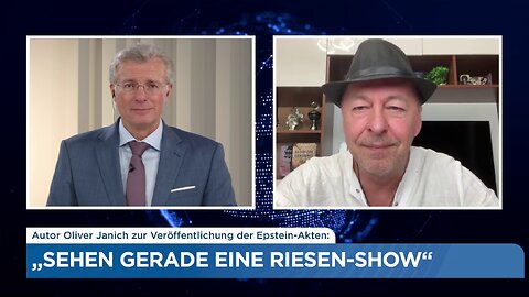 Autor Oliver Janich zu Epstein-Akten: „Sehen gerade eine Riesen-Show“