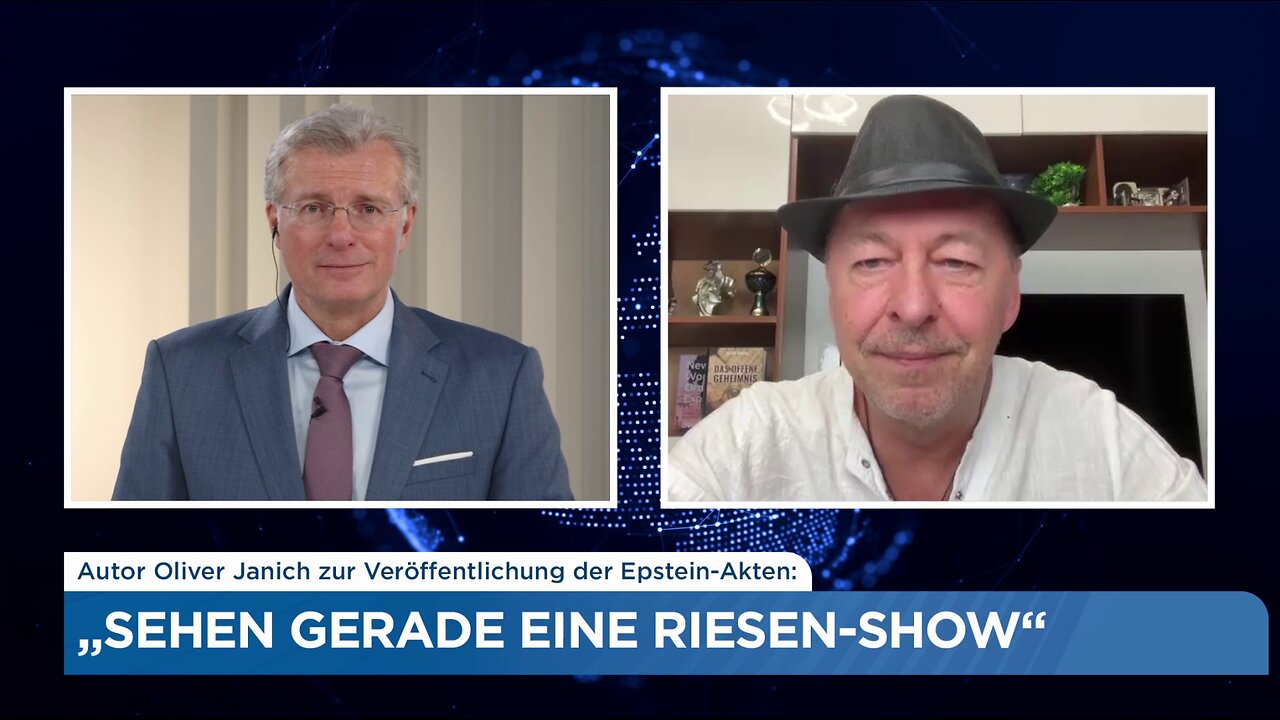 Autor Oliver Janich zu Epstein-Akten: „Sehen gerade eine Riesen-Show“