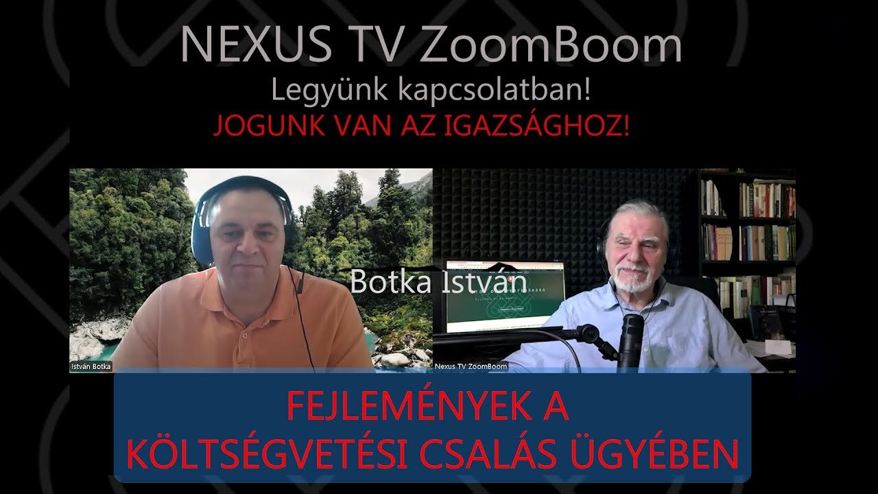 Fejlemények a költségvetési csalás ügyében - Botka István, "Jogunk van az igazsághoz!" sorozata
