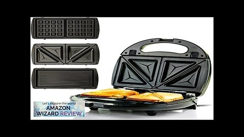 OVENTE 3 in 1 Electric Sandwich Maker Panini Press Grill and Waffle Review