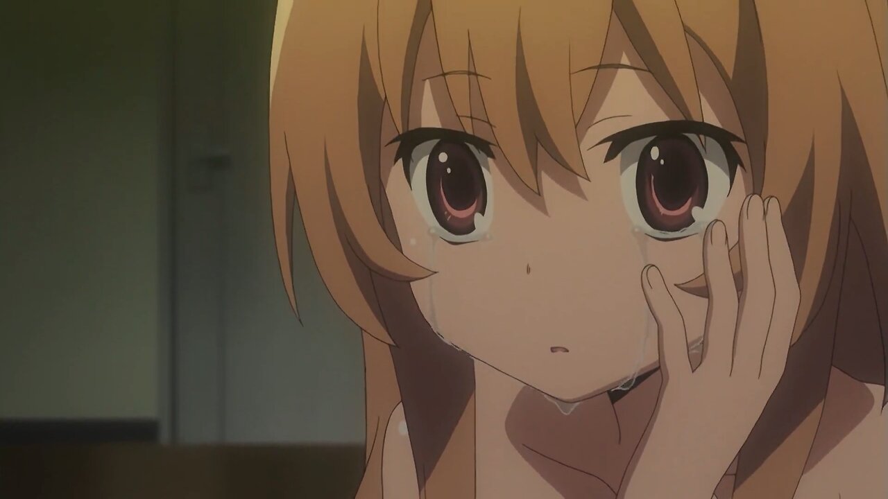 Toradora - Taiga crying