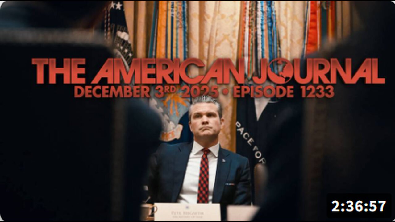 American Journal: RED ALERT! Right Now, The Deep State Is Attempting To Stage A Pentagon Coup To Remove Hegseth Ahead Of The Main Coup Targeting Trump & Americans! Tune In NOW For Latest Developments & How We The People Can Stop This Treasonous Op