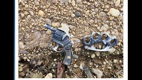 Man finds chilling package in reservoir after water level drops eight feet