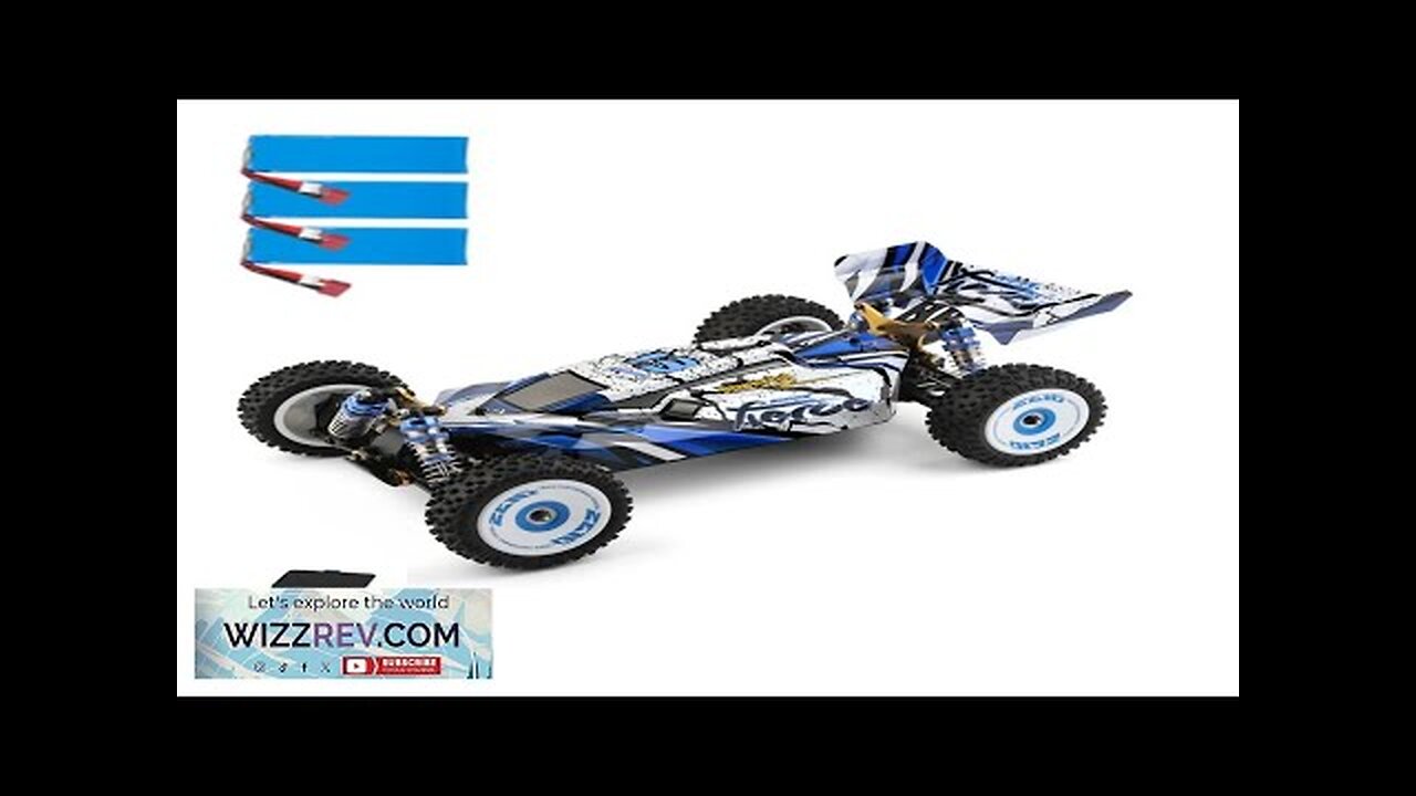 Wltoys 124017 Brushless V2 Upgraded Several 2200mAh Battery RTR 1/12 2.4G 4WD Review