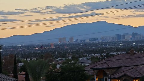 Did you SEE tonight's Las Vegas sunset? Check THIS out! 09.28.2025 #follow #lasvegas #gaming #casino