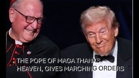 February 3, 2025: The Pope of MAGA Thanks Heaven, Gives Marching Orders