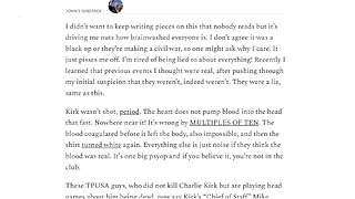 Reneging on My Plan to Stop Writing about the Kirk Hoax