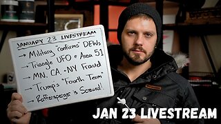 [1.23] Military Confirms DEWs, MOAR Fraud Exposed, Area 51 Triangle UFO, COLD & SILVER